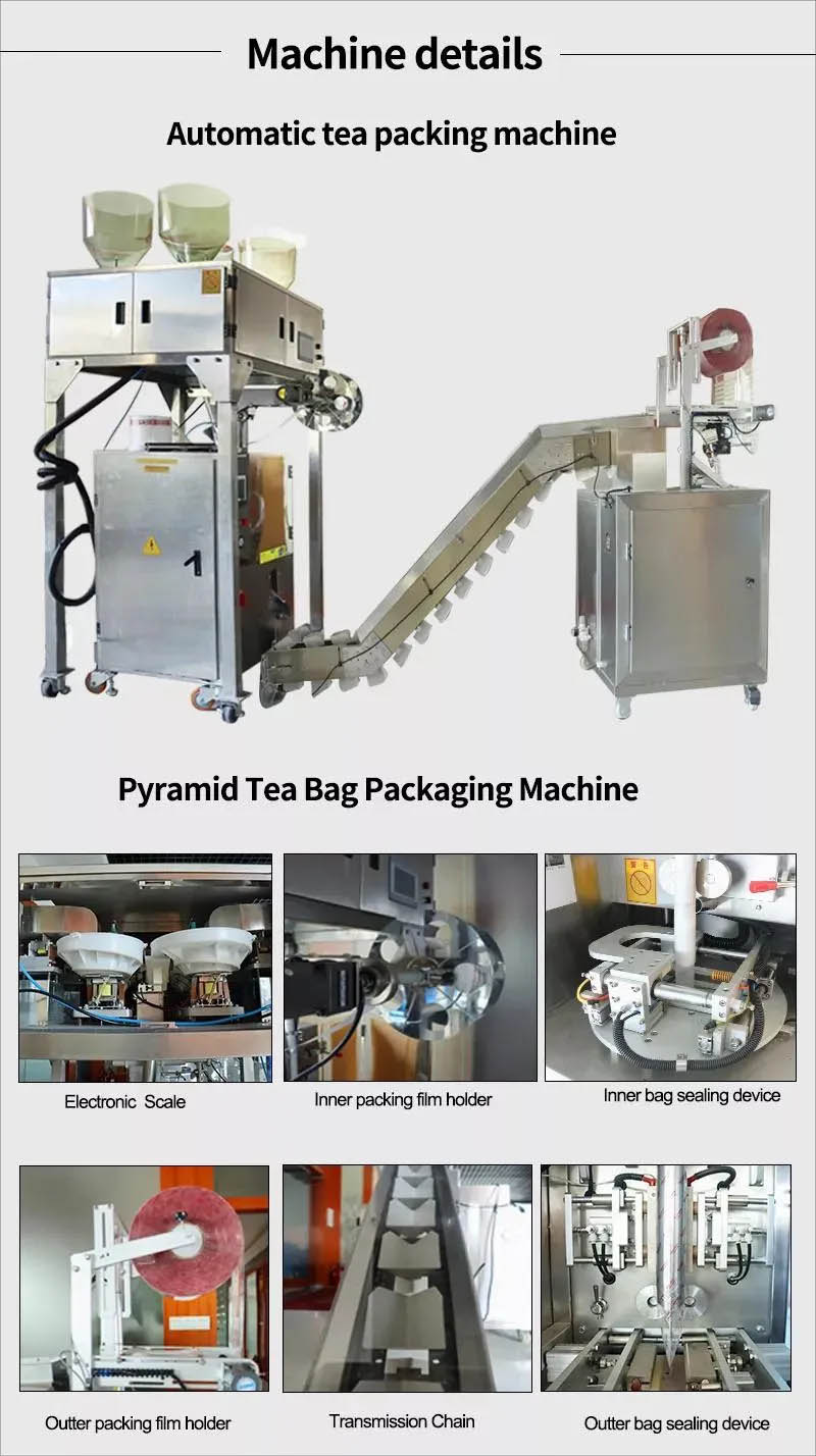 Triangle Tea Bag Packing Machine details